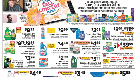 ShopRite P&G 'Fall Concert Series' Feature